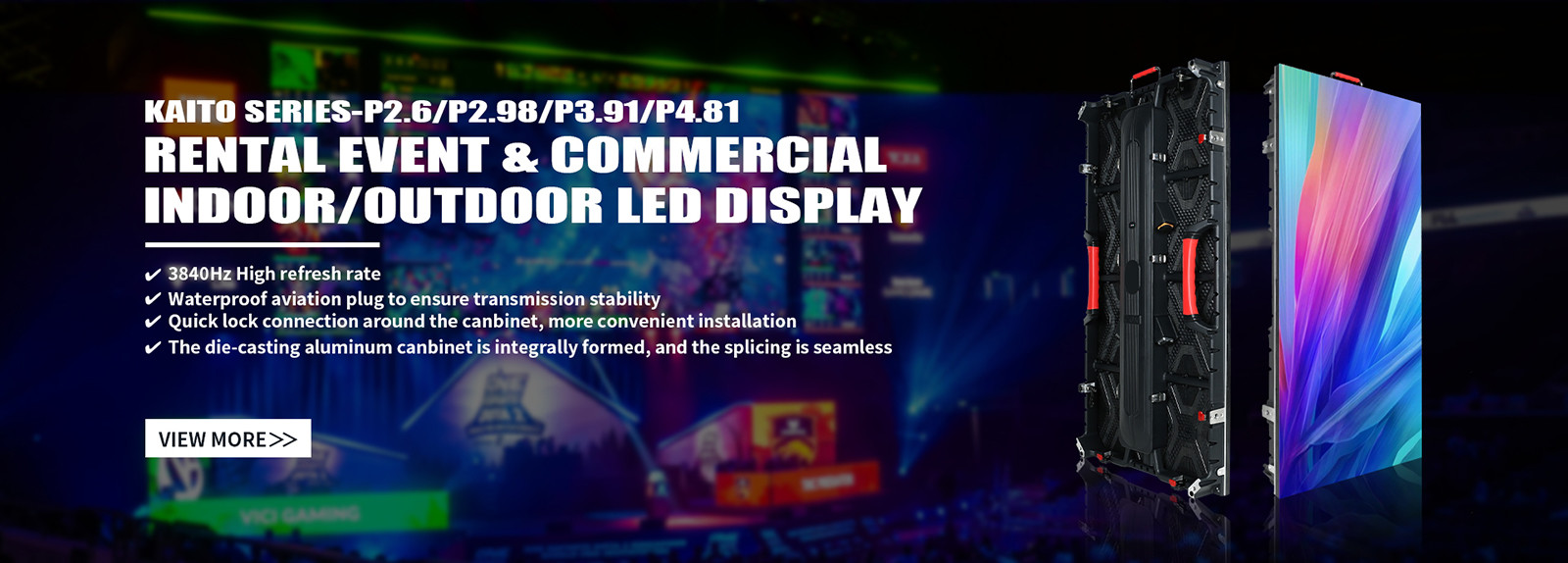 qualità Display a parete video a LED fabbrica