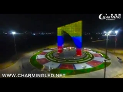 Metropolitana DMX del pixel della lega di alluminio LED resistente alla corrosione per l'affitto di eventi