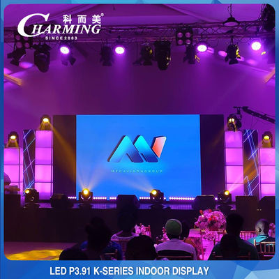 Display a LED fisso per interni a colori RGB P3.91 Peso leggero ultrasottile