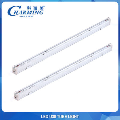 U38 Luce per tubi esterni a LED Cable invisibile Leggio di alluminio Corpo di luce tubo a LED