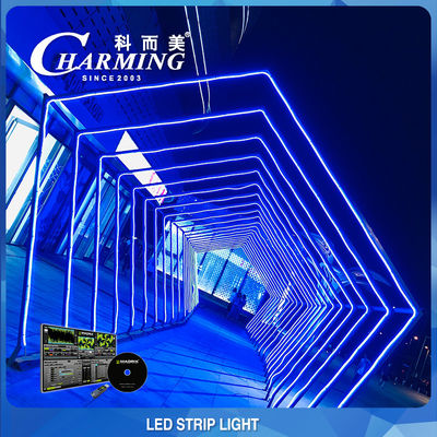 Luce di striscia dell'interno di RGB LED di colore pieno flessibile per il club hotel