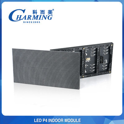 Macchine per moduli di cartone 256x128mm 16scan Per centri commerciali Rifornimenti alberghieri e ristoranti Video Wall P4 Indoor Advertising Led Display Screen