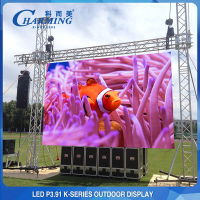 Video parete multiscena di 256x128 LED, schermo P3.91 LED per l'affitto della fase