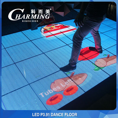 Antiusura IP53 Dance Floor schermo LED sotterraneo in vetro temperato
