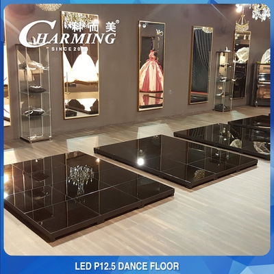 Temper GlassVideo LED Dance Floor Rental P12.5 Materiale in ferro