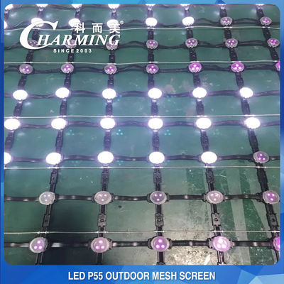 P55 impermeabile pratico multiscena dello schermo flessibile della maglia del LED di ROHS