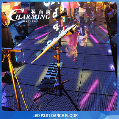 CE della Banca dei Regolamenti Internazionali induttivo di durevolezza di Dance Floor RGB HD IP65 del pavimento di P3.91 LED video alto