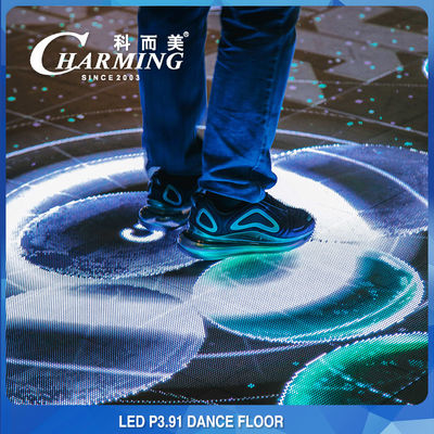 CE della Banca dei Regolamenti Internazionali induttivo di durevolezza di Dance Floor RGB HD IP65 del pavimento di P3.91 LED video alto