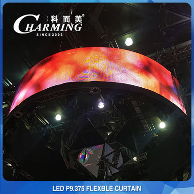 Schermo flessibile sottile di SMD3528 135W LED, visualizzazione video flessibile ultra sottile del LED
