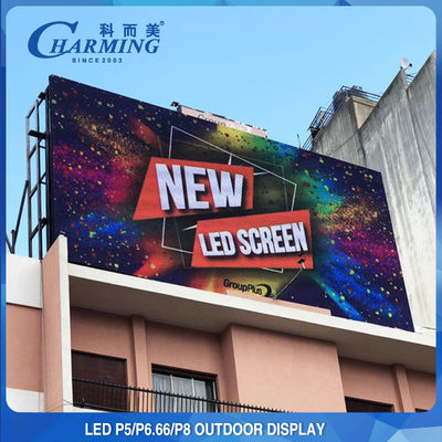 video parete all'aperto di 1200W P5 P8 LED impermeabile per la pubblicità