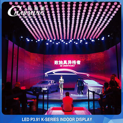 Esposizione di LED locativa del CE 500x1000mm 3840hz P3.91 256x128 per affitto