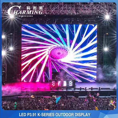 Parete a LED per palcoscenico esterno P3.91 Noleggio Display a LED 4K alta luminosità