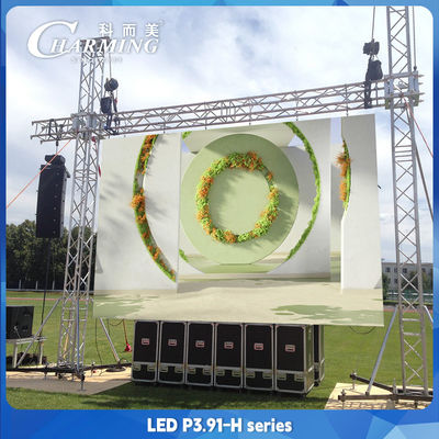 P3.91 P2.98 Novastar 4K Waterproof LED Wall Screen Noleggio 500*500mm