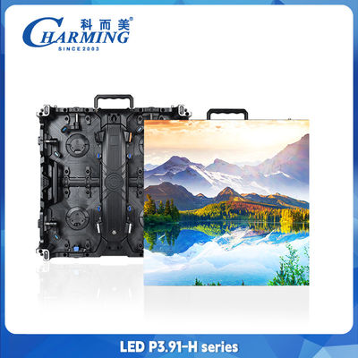 Dispositivo per il noleggio all'aperto con schermo a LED in lega di alluminio P3.91 Full Color LED Video Wall