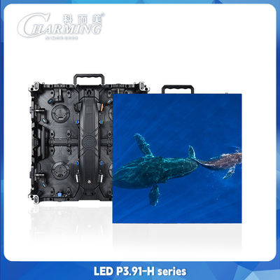 Dispositivo per il noleggio all'aperto con schermo a LED in lega di alluminio P3.91 Full Color LED Video Wall