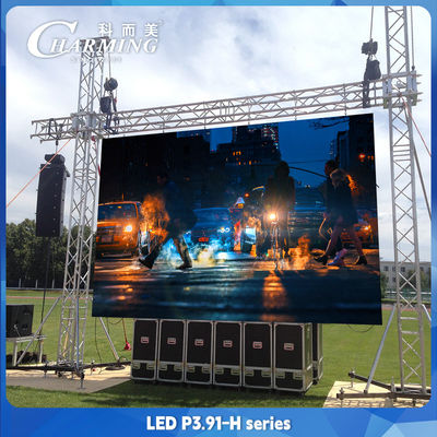 P3.91 per la pubblicità all'aperto, schermo a LED ad alta luminosità 4k