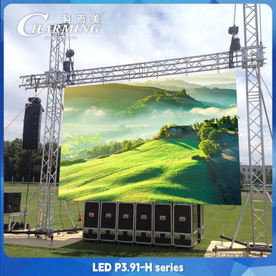 H Serie P3.91 Display video LED esterno a parete 500*1000mm impermeabile