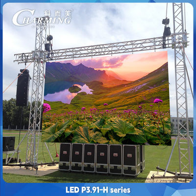 P3.91 per la pubblicità all'aperto, schermo a LED ad alta luminosità 4k