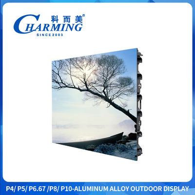 High Resolution Outdoor LED Video Wall Designed to Deliver Vibrant Colors and Crisp Images in Various Weather Conditions