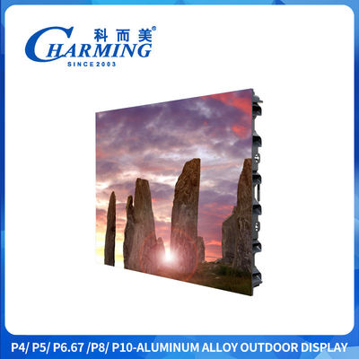 P4 P6 P8 Pubblicità all' esterno Ip65 schermo a led con 3840Hz