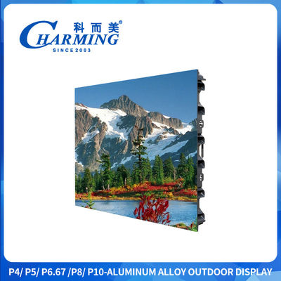 SMD2525 Screen Led Outdoor 3D Led Screen P4 Videoes P6 P8 Outdoor Led Display Screen Con 5500 Alta luminosità
