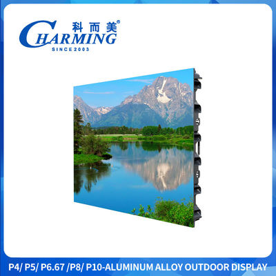 P4 schermo pubblicitario all'aperto a LED IP65 Waterproof Street Screen 1/10Scan