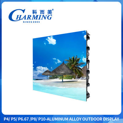 schermo a LED Video Wall Outdoor LED Sign P4 LED Screen pubblicitario con 3840Hz High Refresh Rate