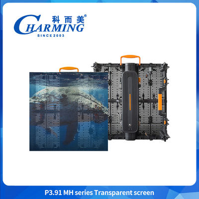P3.91 -7.8 schermo a LED trasparente schermo adesivo su vetro schermo a LED
