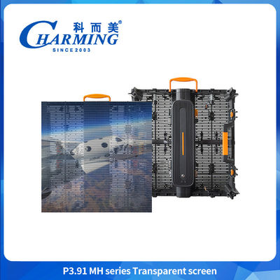 P3.91 -7.8 schermo a LED trasparente schermo adesivo su vetro schermo a LED