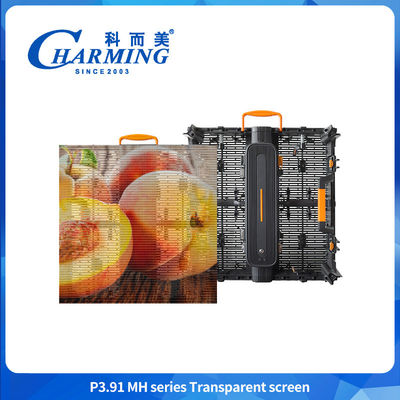 5000nits Alta luminosità P3.91 vetro esterno trasparente led video muro