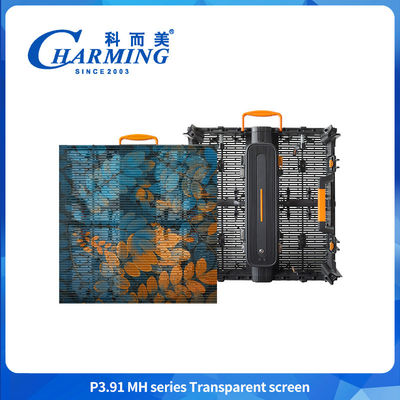 500*500mm P3.91 LED Transparent Screen Shopping Mall Advertising Screen LED schermo da parete