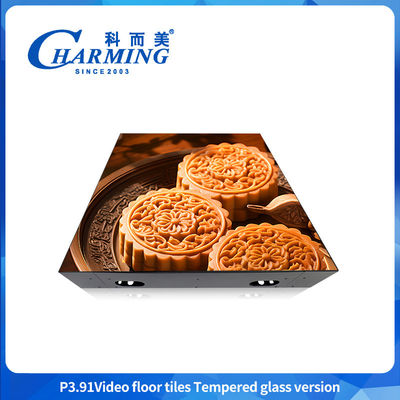 Materiale in ferro + copertura GOB IP65 impermeabile HD Pavimento da ballo interno alte prestazioni