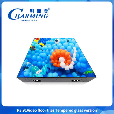 500X500MM P3.91 Cina LED Display LED Panel per la pubblicità GOB Magnetico Led Pavimento da ballo per festa e bar