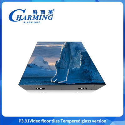 P3.91 impermeabile illuminato 3D GOB Terrazza da ballo HD Terrazza da ballo schermo LED