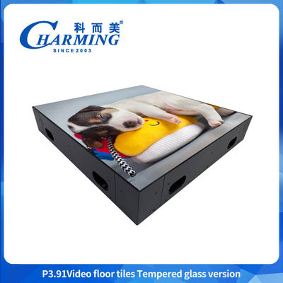 500x500MM GOB P3.91 Led Indoor Dance Floor IP65 Acque resistenti LED Display HD Sexy Video For Event