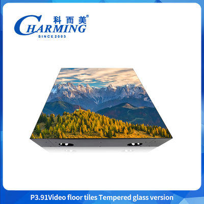 IP65 Caselle di luce pubblicitaria Indoor Led Display Pavimento P3.91 Led Display Pavimento di ballo Luce di matrimonio