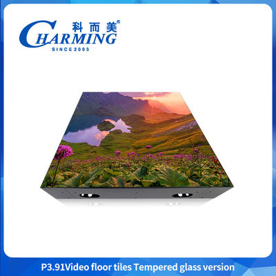 2025 all'ingrosso P3.91 Led 3D Dance Floor Transparent Glass Floor Dance Led Display