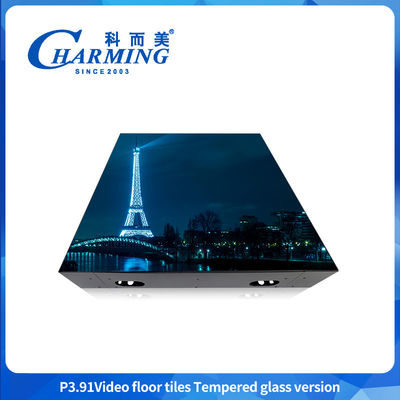 P3.91 Pavimento da ballo a LED Video impermeabile a schermo a LED Pavimento da ballo a LED Pavimento da ballo a LED 16 x 16