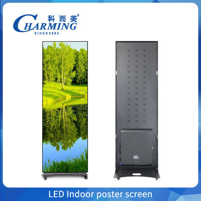Pubblicità ad alta risoluzione all'interno poster schermo a led grande stand cartellone digitale
