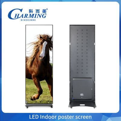 Nuovo design P1.8 P2 P2.5 LED Video Poster Indoor Exhibition LED Mirror Poster Display Screen