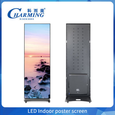 Nuovo design P1.8 P2 P2.5 LED Video Poster Indoor Exhibition LED Mirror Poster Display Screen
