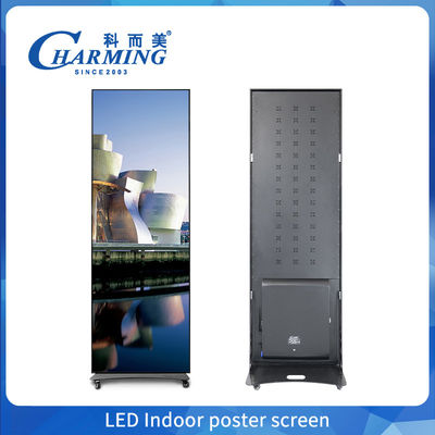 Display di cartelloni a LED 4K ad alta raffreddore P1.86 P2 P2.5 Indoor Panel Player Display di cartelloni a schermo LED per centri commerciali