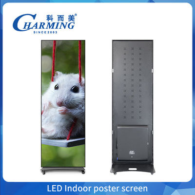 P1.86-P2.5 mobili Pubblicità digitale all'interno LED Poster Display LED Video Wall