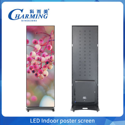 HD LED Indoor Full Color Poster Display LED P1.86 P2 P2.5 P3 Piano digitale in piedi