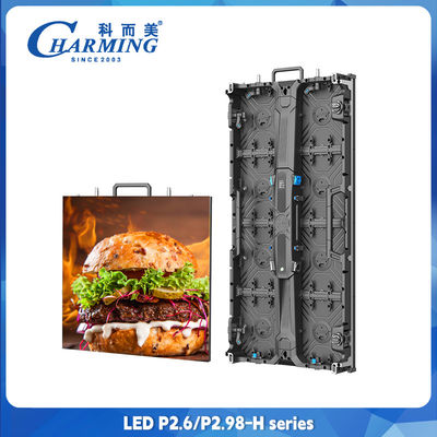 Rental Display LED Indoor Outdoor Full Color Led wall P2.6 Led Video Wall 500x500mm Display di alluminio a fusione stampata