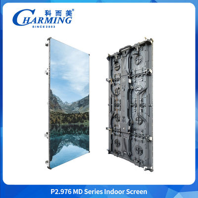 Pubblicità schermi a LED ad alta risoluzione schermo curvo creativo video muro P2.9 interno schermo a LED flessibile
