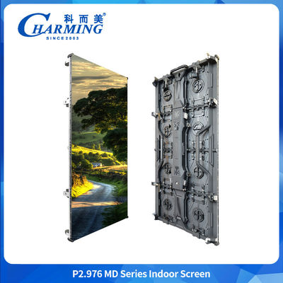 Nuovo prodotto 2.98mm Indoor Curved Flexible Front Maintenance 7680HZ Led Screen