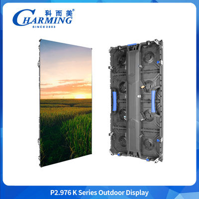 P2.6 Indoor Rental Led Screen 7680hz LedWall Display 500*500mm Fast Food Indoor Led
