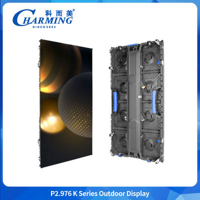 P2.98 Outdoor Screen Rental Aluminium Alloy Waterproof Led Wall Scena di eventi Sfondo
