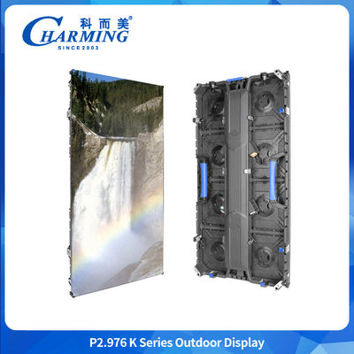 P2.98 Outdoor Screen Rental Aluminium Alloy Waterproof Led Wall Scena di eventi Sfondo
